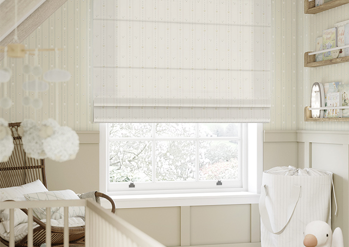 Puddle Down, Duck Stripe Dollymix - Twist&Fit Roman Blind - Image 5